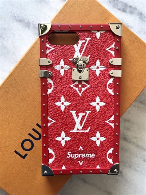 louis vuitton supreme iphone case fake|iPhone 13 Louis Vuitton case.